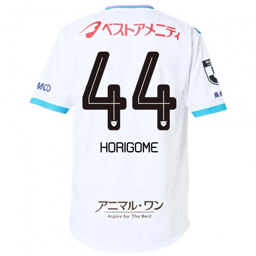 Danxen Mænd Yuki Horigome #44 Blå Pink Udebane Spillertrøjer 2025/26 Trøje T-Shirt