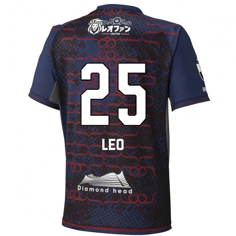 Danxen Mænd Leo Osaki #25 Rød Sort Udebane Spillertrøjer 2025/26 Trøje T-Shirt