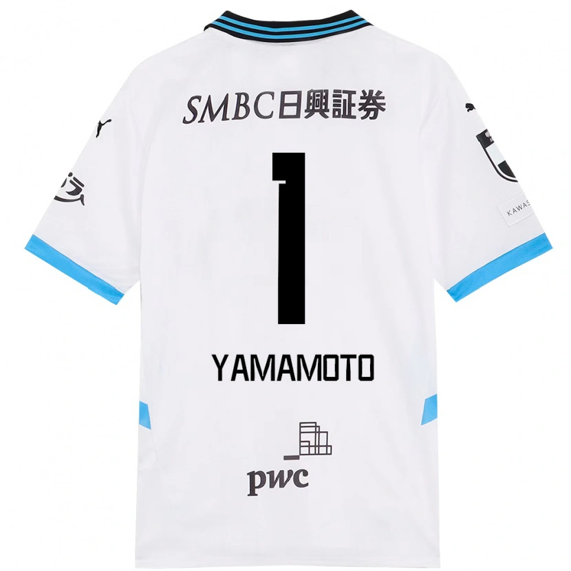 Danxen Mænd Kensho Yamamoto #1 Himmelblå Sort Udebane Spillertrøjer 2025/26 Trøje T-Shirt