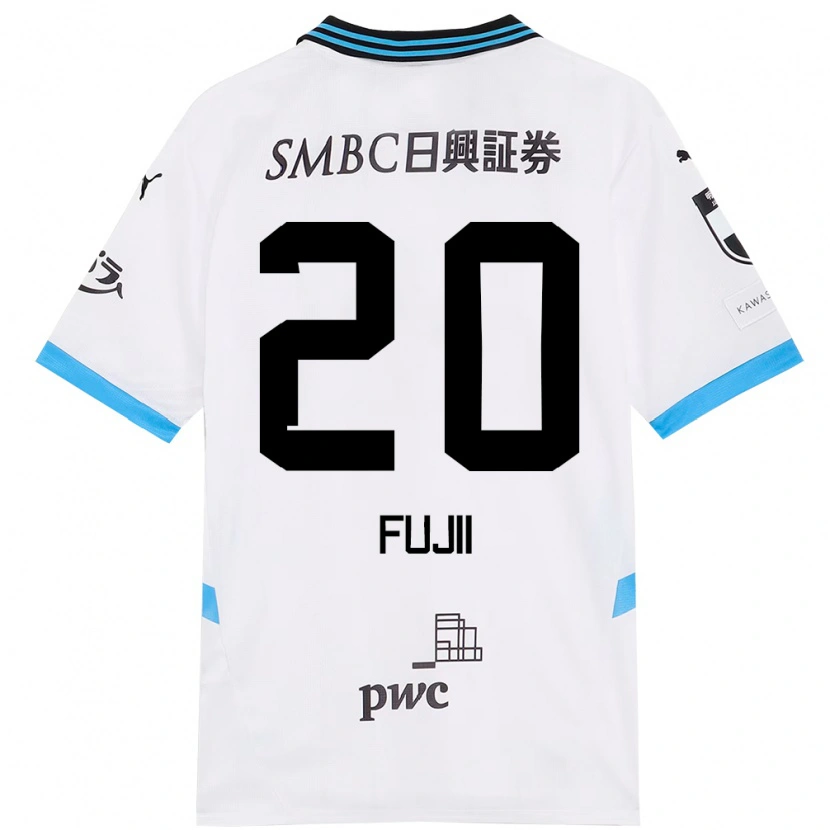 Danxen Mænd Rensuke Fujii #20 Himmelblå Sort Udebane Spillertrøjer 2025/26 Trøje T-Shirt