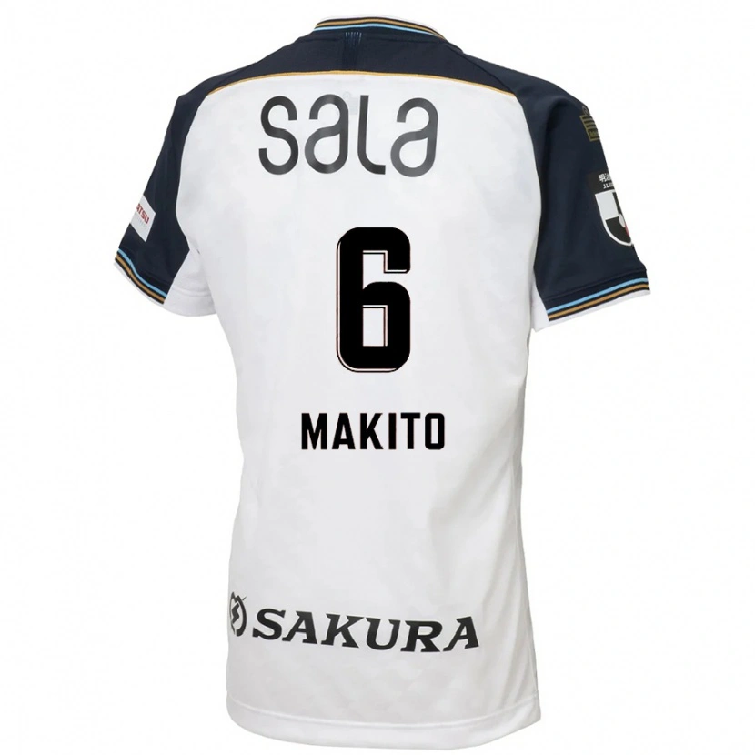 Danxen Mænd Makito Ito #6 Himmelblå Sort Udebane Spillertrøjer 2025/26 Trøje T-Shirt