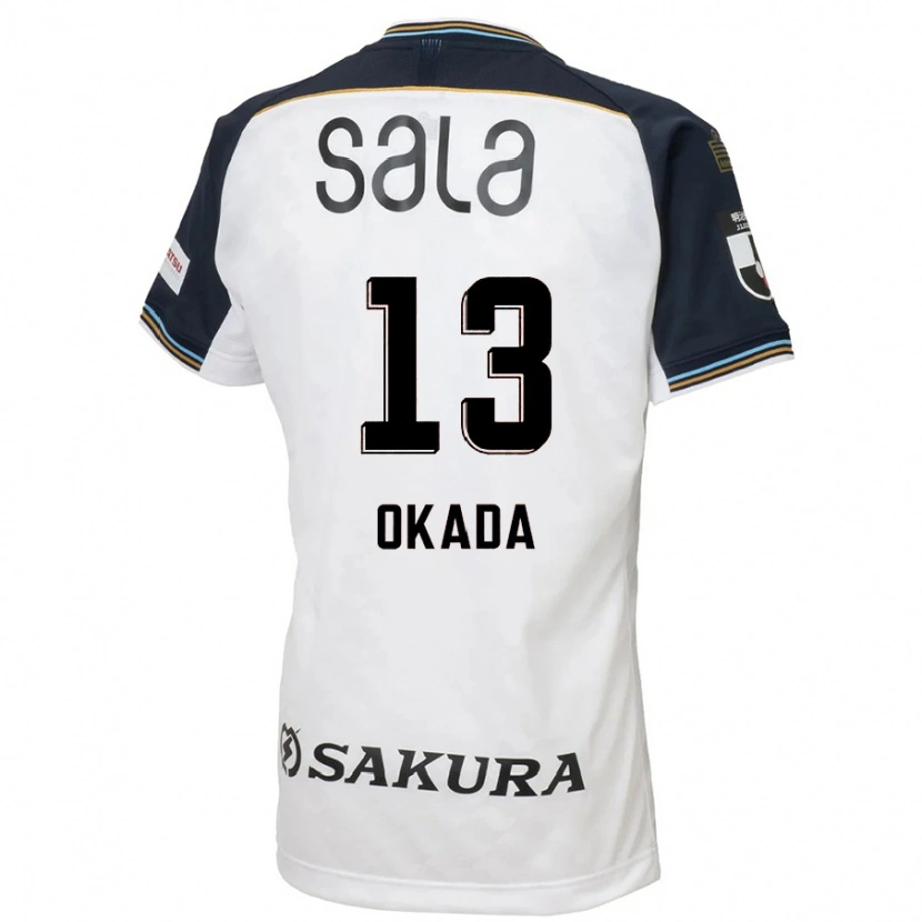 Danxen Mænd Kosei Okada #13 Himmelblå Sort Udebane Spillertrøjer 2025/26 Trøje T-Shirt