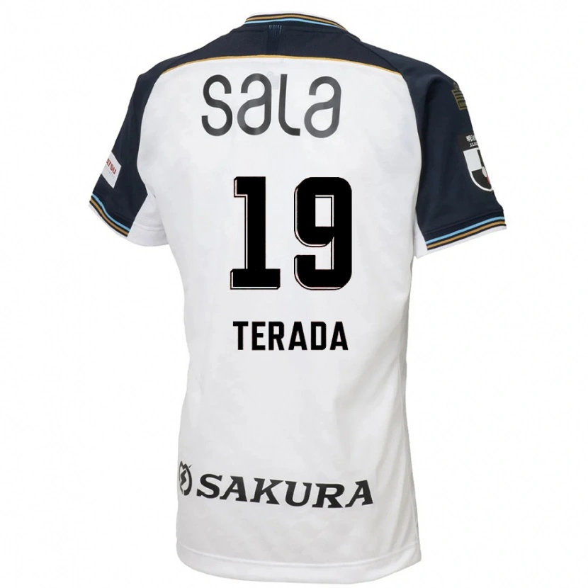 Danxen Mænd Akihiko Terada #19 Himmelblå Sort Udebane Spillertrøjer 2025/26 Trøje T-Shirt