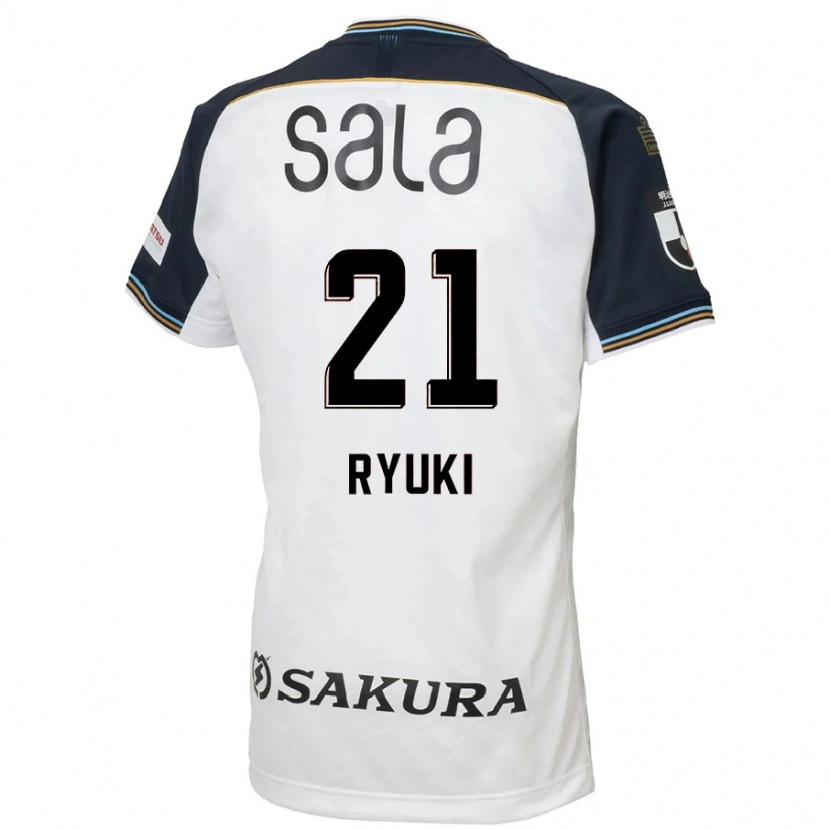 Danxen Mænd Ryuki Miura #21 Himmelblå Sort Udebane Spillertrøjer 2025/26 Trøje T-Shirt