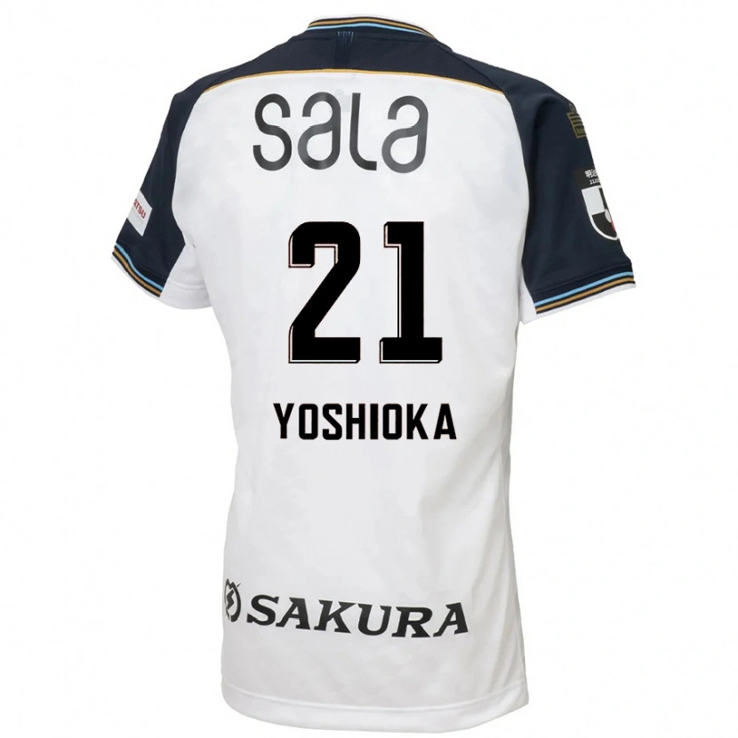 Danxen Mænd Kanta Yoshioka #21 Himmelblå Sort Udebane Spillertrøjer 2025/26 Trøje T-Shirt