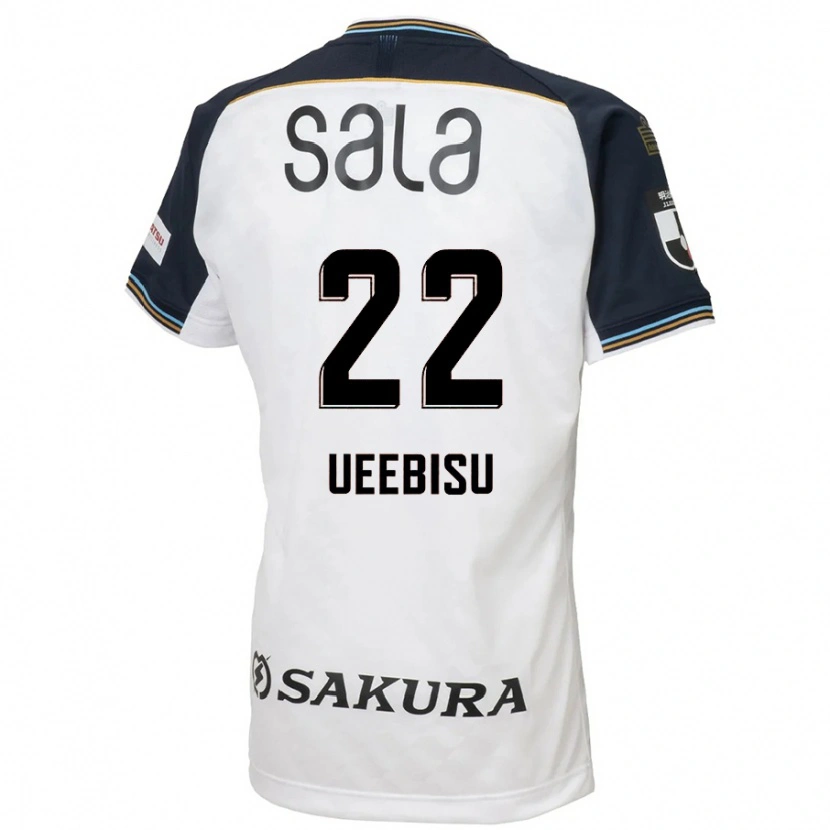 Danxen Mænd Katsunori Ueebisu #22 Himmelblå Sort Udebane Spillertrøjer 2025/26 Trøje T-Shirt