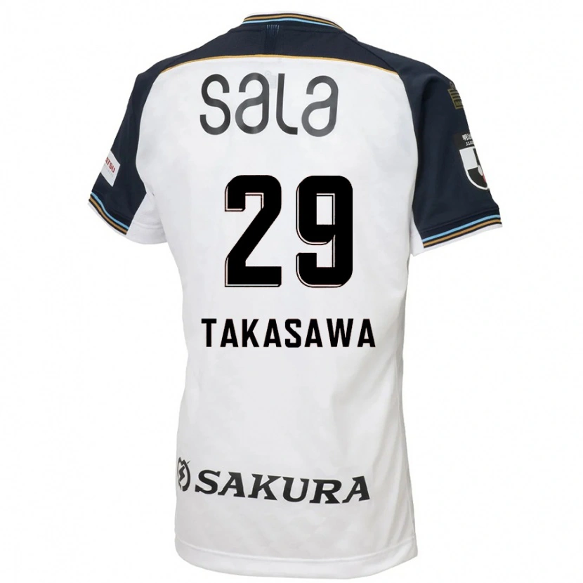 Danxen Mænd Kaito Takasawa #29 Himmelblå Sort Udebane Spillertrøjer 2025/26 Trøje T-Shirt