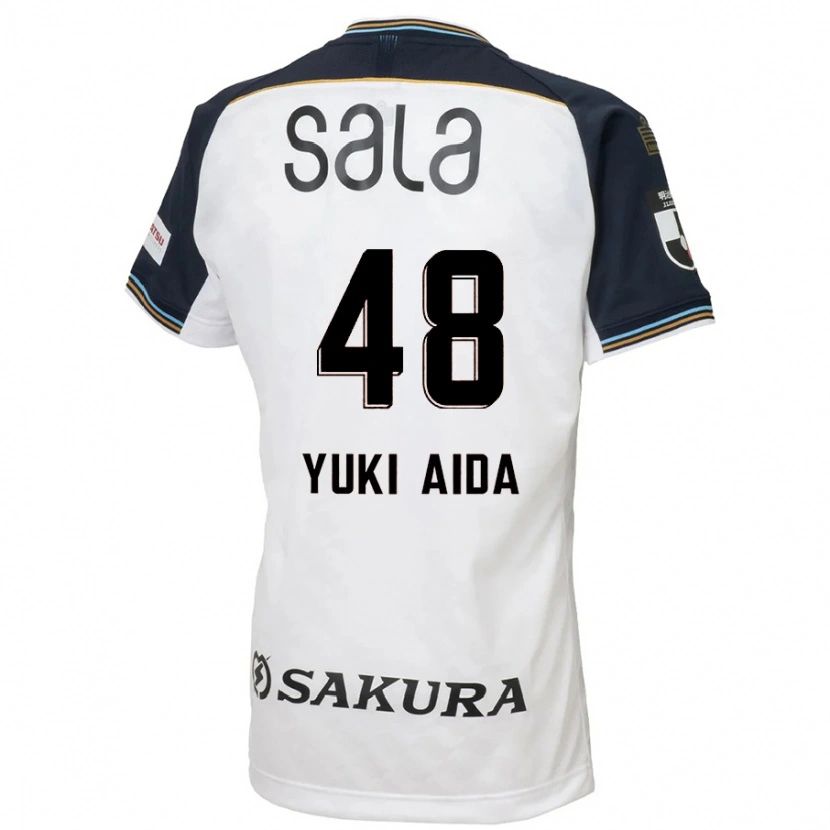 Danxen Mænd Yuki Aida #48 Himmelblå Sort Udebane Spillertrøjer 2025/26 Trøje T-Shirt