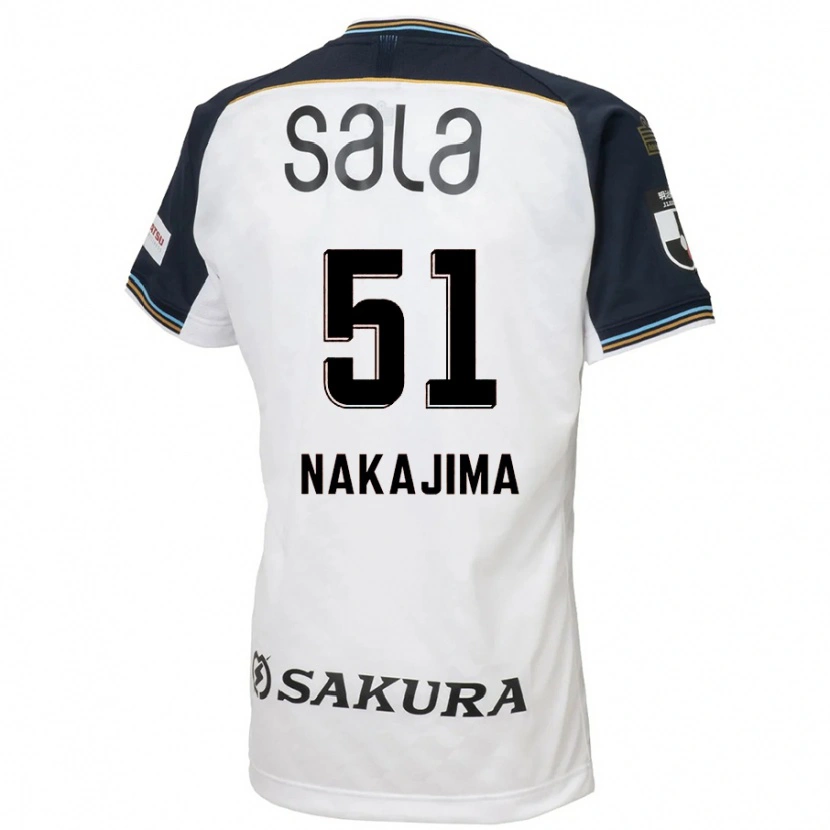 Danxen Mænd Keitaro Nakajima #51 Himmelblå Sort Udebane Spillertrøjer 2025/26 Trøje T-Shirt