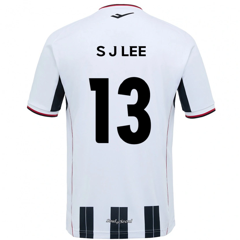 Danxen Mænd Seo-Jun Lee #13 Sort Rød Udebane Spillertrøjer 2025/26 Trøje T-Shirt