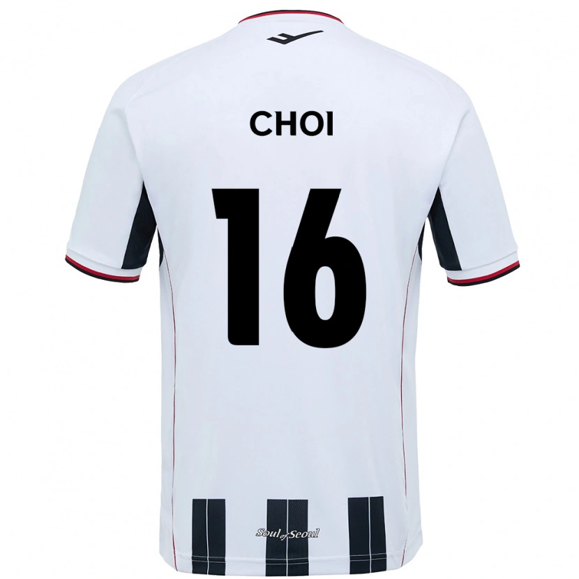 Danxen Mænd Jun Choi #16 Sort Rød Udebane Spillertrøjer 2025/26 Trøje T-Shirt