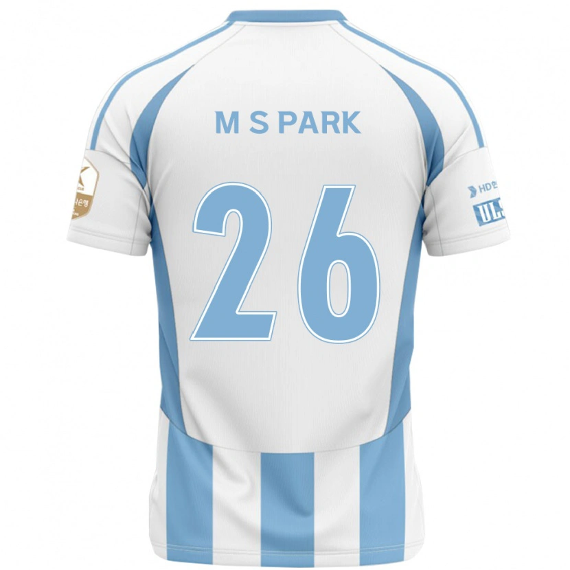 Danxen Mænd Min-Seo Park #26 Royal Blå Gul Udebane Spillertrøjer 2025/26 Trøje T-Shirt