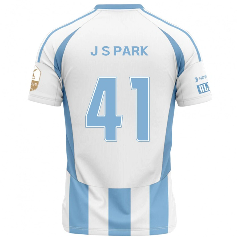 Danxen Mænd Sang-Jun Park #41 Royal Blå Gul Udebane Spillertrøjer 2025/26 Trøje T-Shirt