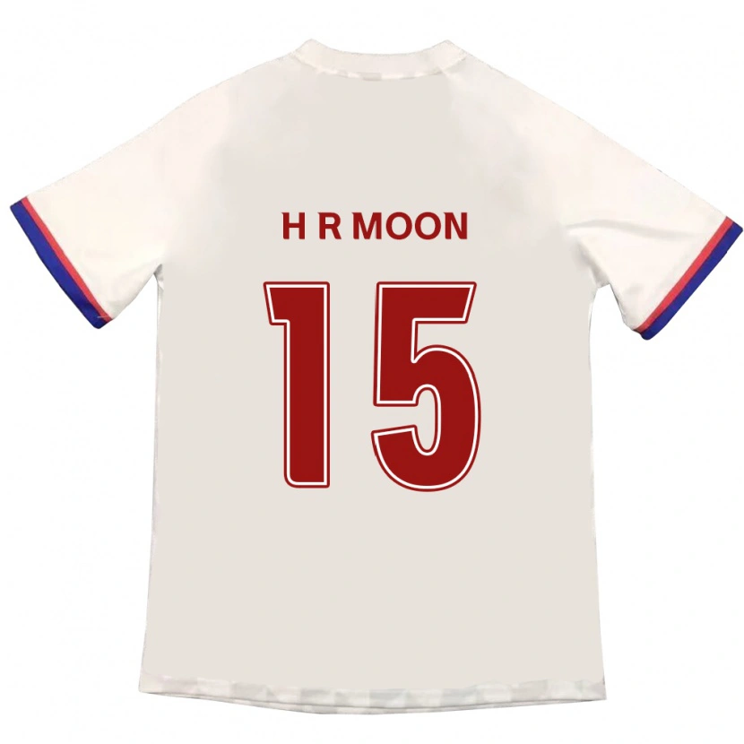 Danxen Mænd Ha-Rang Moon #15 Royal Blå Rød Udebane Spillertrøjer 2025/26 Trøje T-Shirt