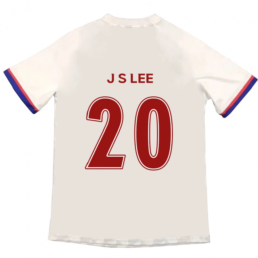 Danxen Mænd Ji-Sol Lee #20 Royal Blå Rød Udebane Spillertrøjer 2025/26 Trøje T-Shirt