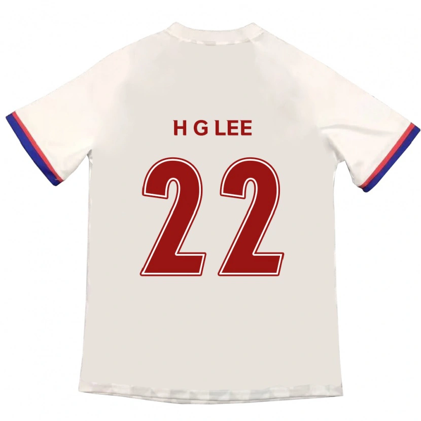 Danxen Mænd Gwang-Hyeok Lee #22 Royal Blå Rød Udebane Spillertrøjer 2025/26 Trøje T-Shirt