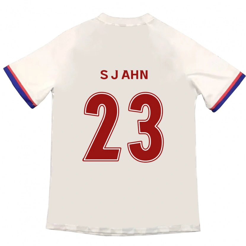 Danxen Mænd Jun-Su Ahn #23 Royal Blå Rød Udebane Spillertrøjer 2025/26 Trøje T-Shirt