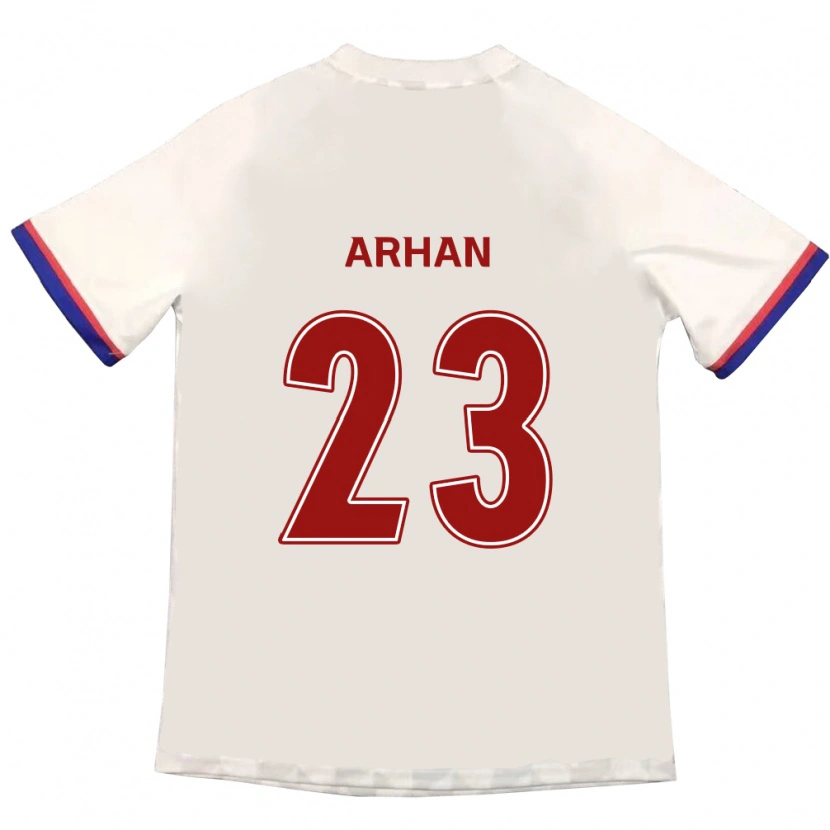 Danxen Mænd Pratama Arhan #23 Royal Blå Rød Udebane Spillertrøjer 2025/26 Trøje T-Shirt