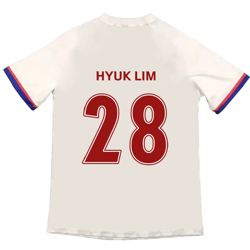 Danxen Mænd Hyuk Lim #28 Royal Blå Rød Udebane Spillertrøjer 2025/26 Trøje T-Shirt