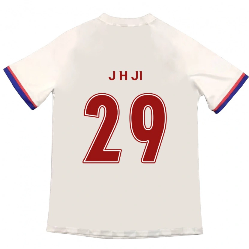 Danxen Mænd Jung-Hoon Ji #29 Royal Blå Rød Udebane Spillertrøjer 2025/26 Trøje T-Shirt
