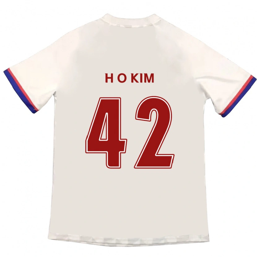 Danxen Mænd One-Hyung Kim #42 Royal Blå Rød Udebane Spillertrøjer 2025/26 Trøje T-Shirt