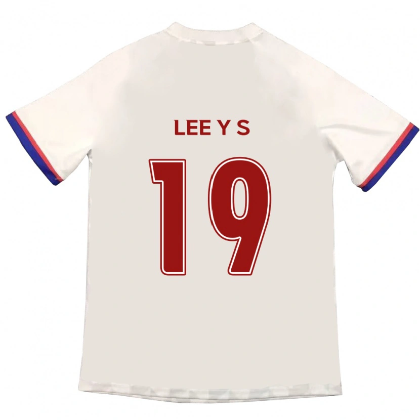 Danxen Mænd Lee Young-Seo #19 Royal Blå Rød Udebane Spillertrøjer 2025/26 Trøje T-Shirt