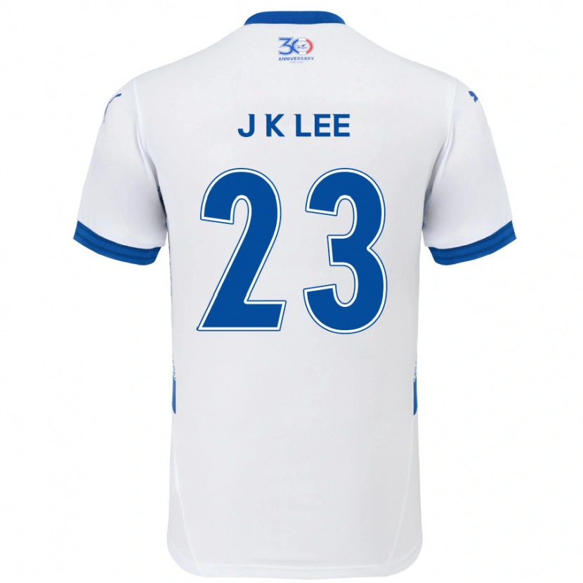 Danxen Mænd Ki-Je Lee #23 Royal Blå Hvid Udebane Spillertrøjer 2025/26 Trøje T-Shirt