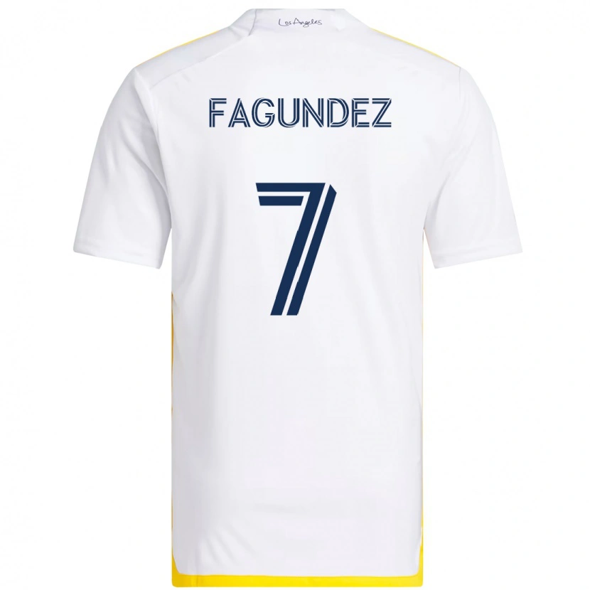 Danxen Kvinder Diego Fagúndez #7 Lilla Blå Hjemmebane Spillertrøjer 2025/26 Trøje T-Shirt