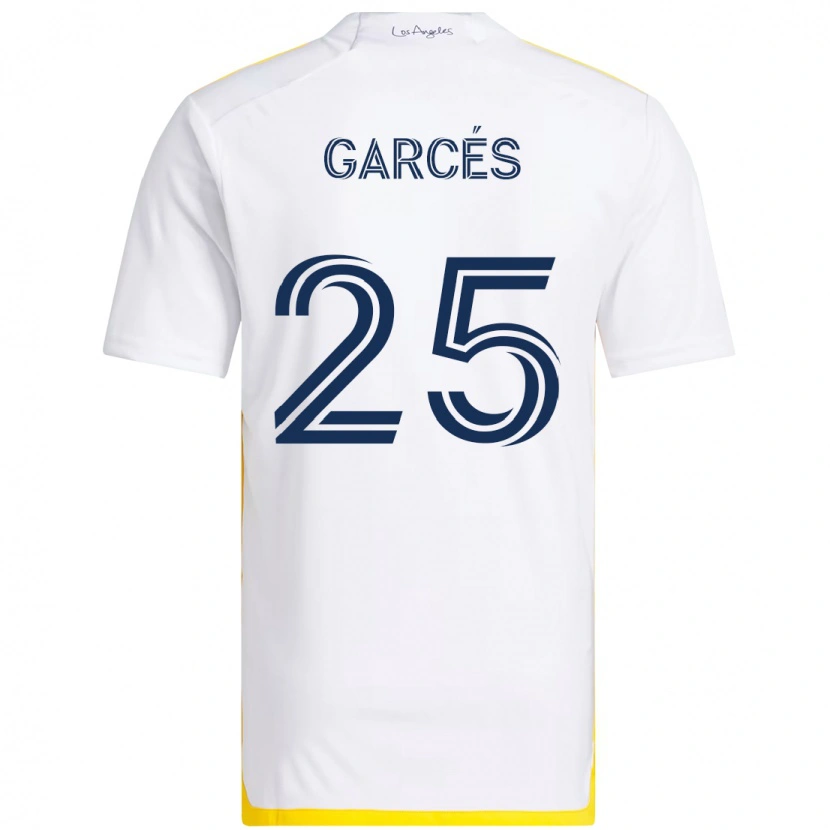 Danxen Kvinder Carlos Garcés #25 Lilla Blå Hjemmebane Spillertrøjer 2025/26 Trøje T-Shirt