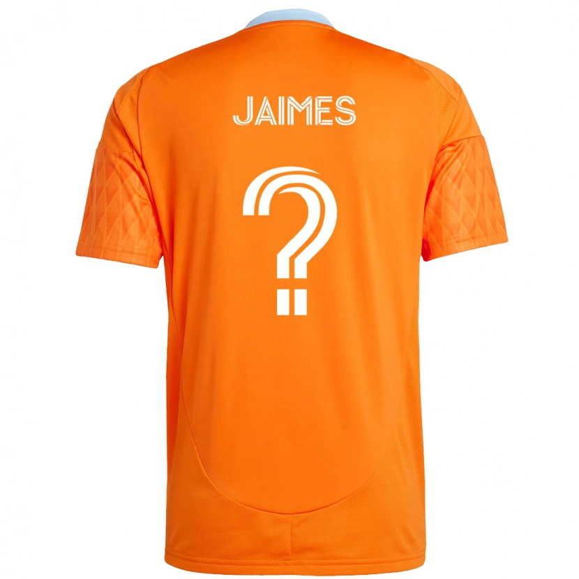 Danxen Kvinder Angel Jaimes #0 Lilla Orange Hjemmebane Spillertrøjer 2025/26 Trøje T-Shirt