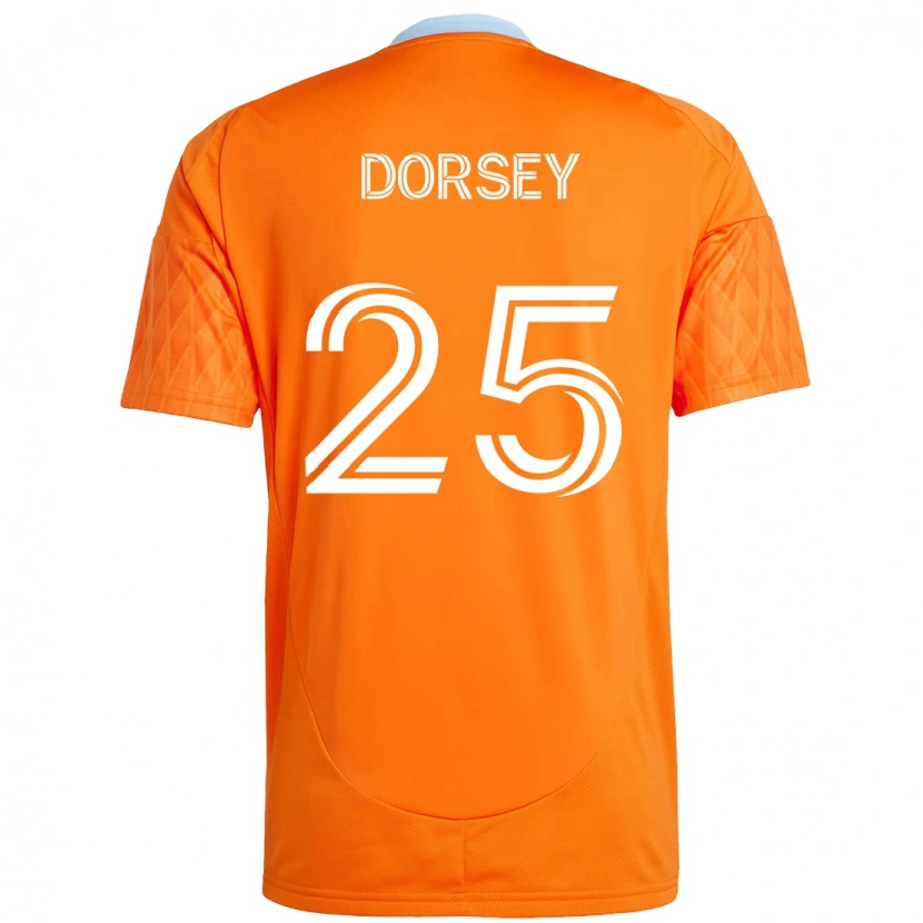 Danxen Kvinder Griffin Dorsey #25 Lilla Orange Hjemmebane Spillertrøjer 2025/26 Trøje T-Shirt