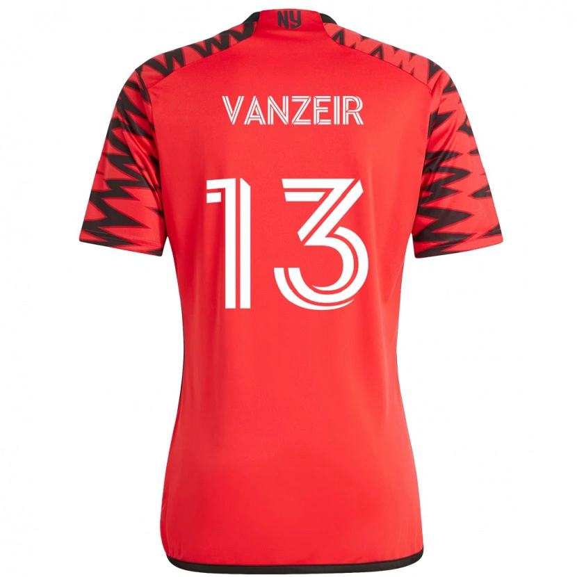 Danxen Kvinder Dante Vanzeir #13 Beige Sort Hjemmebane Spillertrøjer 2025/26 Trøje T-Shirt