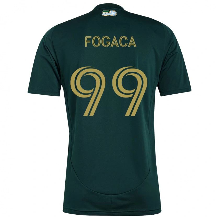 Danxen Kvinder Nathan Fogaça #99 Beige Grøn Hjemmebane Spillertrøjer 2025/26 Trøje T-Shirt