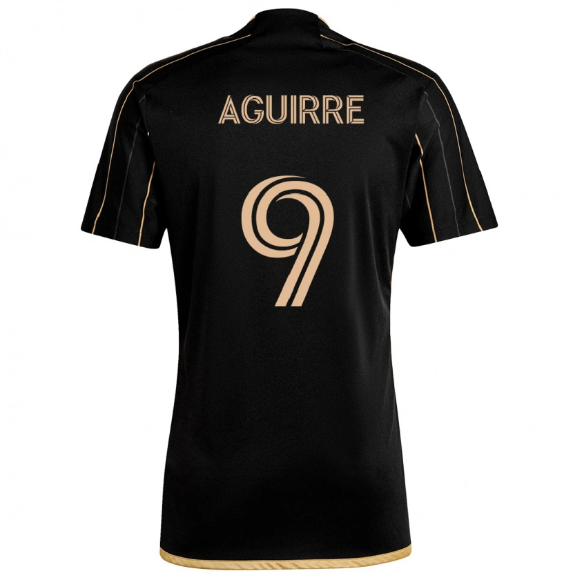 Danxen Kvinder Dustin Aguirre #9 Hvid Brun Hjemmebane Spillertrøjer 2025/26 Trøje T-Shirt