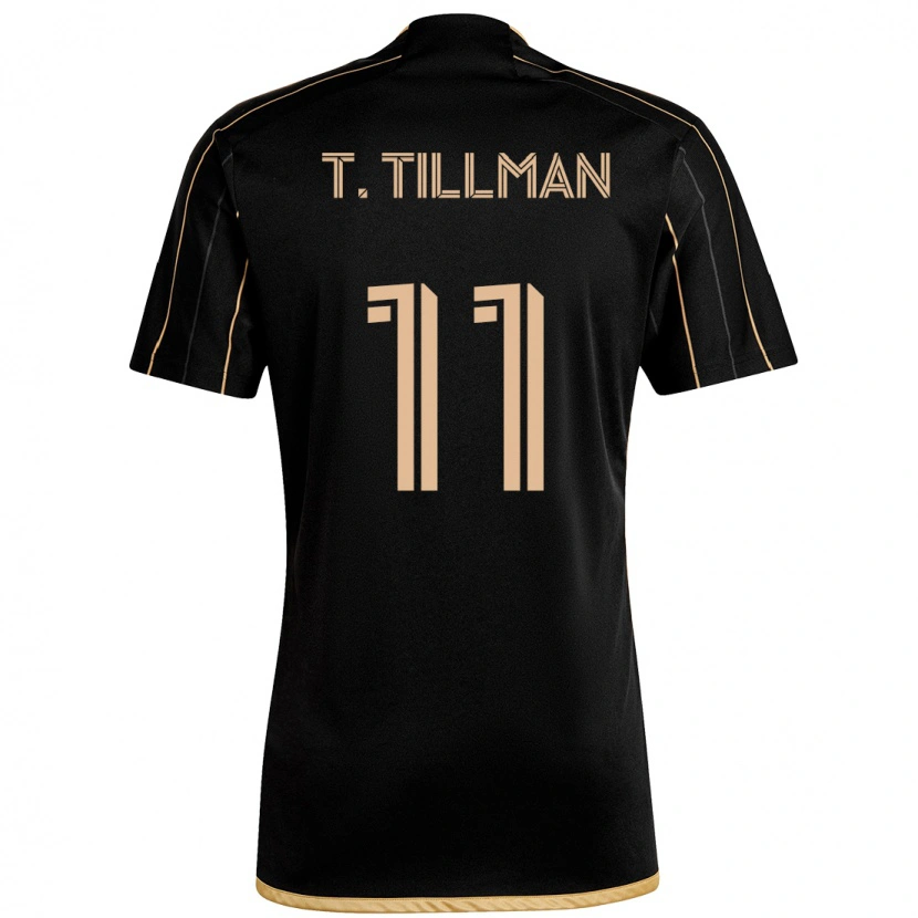 Danxen Kvinder Timothy Tillman #11 Hvid Brun Hjemmebane Spillertrøjer 2025/26 Trøje T-Shirt