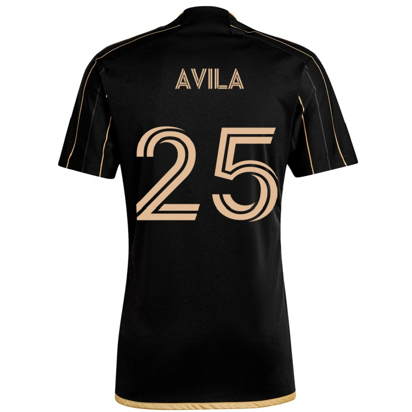Danxen Kvinder Armando Avila #25 Hvid Brun Hjemmebane Spillertrøjer 2025/26 Trøje T-Shirt