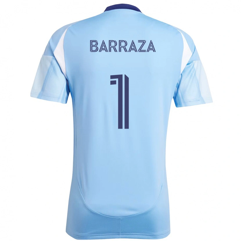 Danxen Kvinder Luis Barraza #1 Sort Blå Orange Hjemmebane Spillertrøjer 2025/26 Trøje T-Shirt