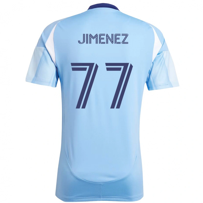 Danxen Kvinder Jonathan Jiménez #77 Sort Blå Orange Hjemmebane Spillertrøjer 2025/26 Trøje T-Shirt