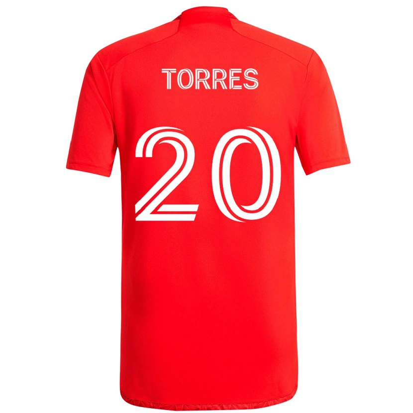 Danxen Kvinder Jairo Torres #20 Lyseblå Himmelblå Hjemmebane Spillertrøjer 2025/26 Trøje T-Shirt