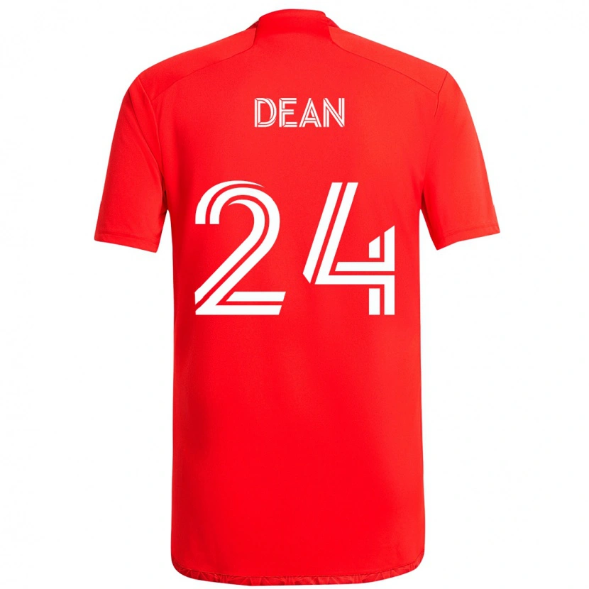 Danxen Kvinder Jonathan Dean #24 Lyseblå Himmelblå Hjemmebane Spillertrøjer 2025/26 Trøje T-Shirt