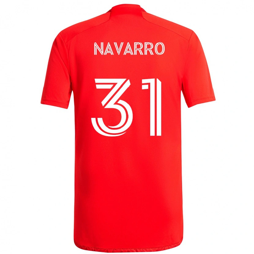 Danxen Kvinder Federico Navarro #31 Lyseblå Himmelblå Hjemmebane Spillertrøjer 2025/26 Trøje T-Shirt