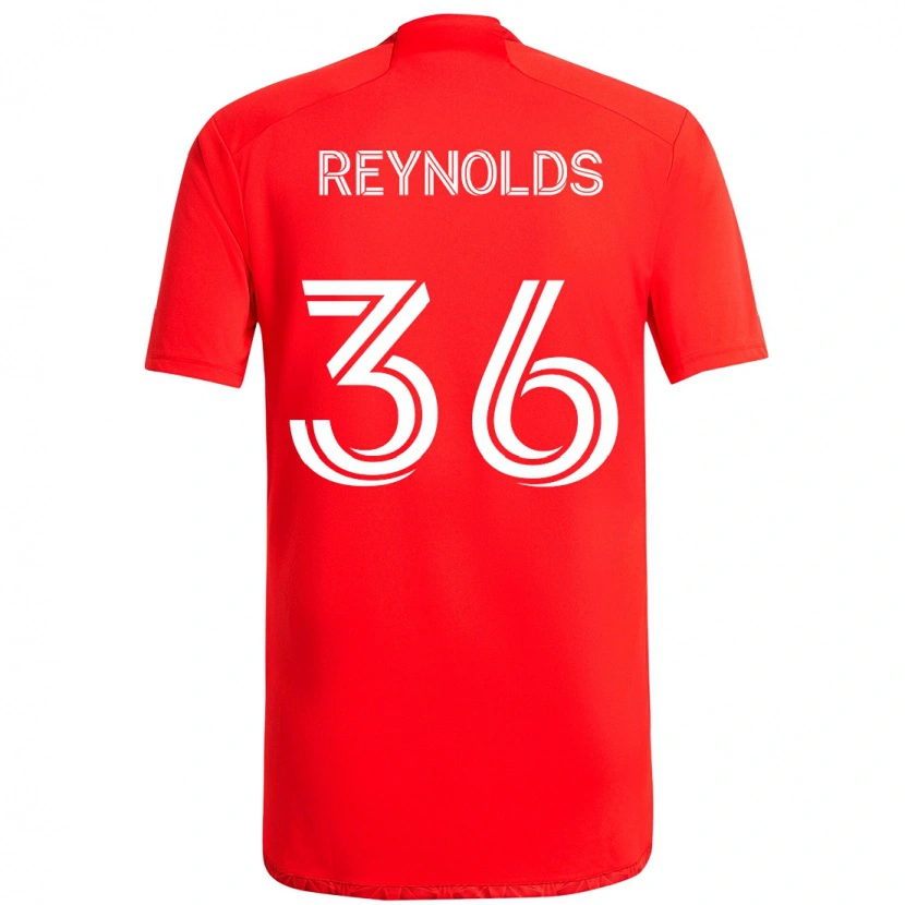 Danxen Kvinder Justin Reynolds #36 Lyseblå Himmelblå Hjemmebane Spillertrøjer 2025/26 Trøje T-Shirt