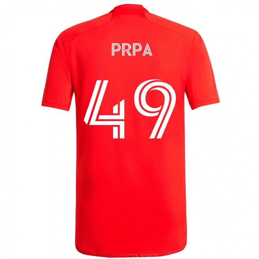 Danxen Kvinder Luka Prpa #49 Lyseblå Himmelblå Hjemmebane Spillertrøjer 2025/26 Trøje T-Shirt