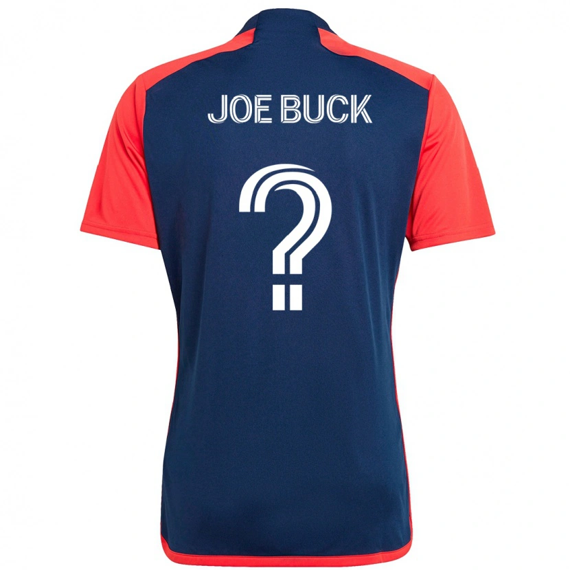 Danxen Kvinder Joe Buck #0 Hvid Blå Hjemmebane Spillertrøjer 2025/26 Trøje T-Shirt