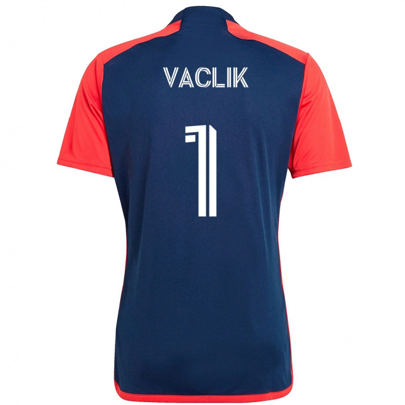 Danxen Kvinder Tomas Vaclik #1 Hvid Blå Hjemmebane Spillertrøjer 2025/26 Trøje T-Shirt