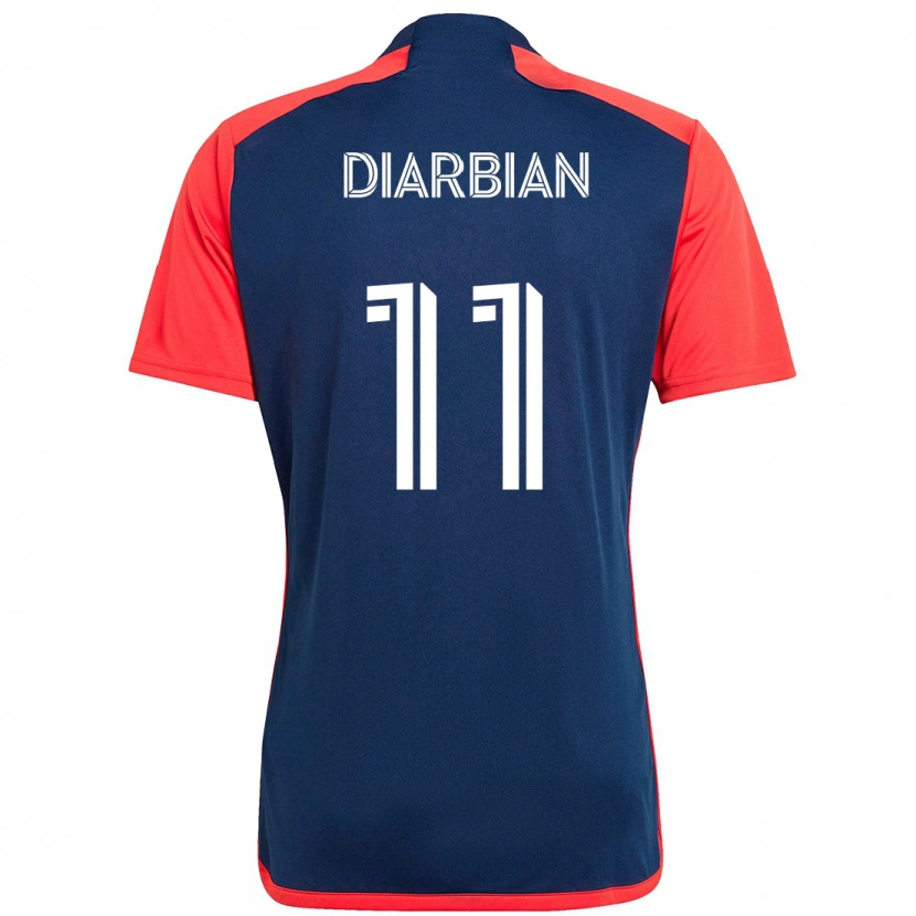 Danxen Kvinder Gevork Diarbian #11 Hvid Blå Hjemmebane Spillertrøjer 2025/26 Trøje T-Shirt