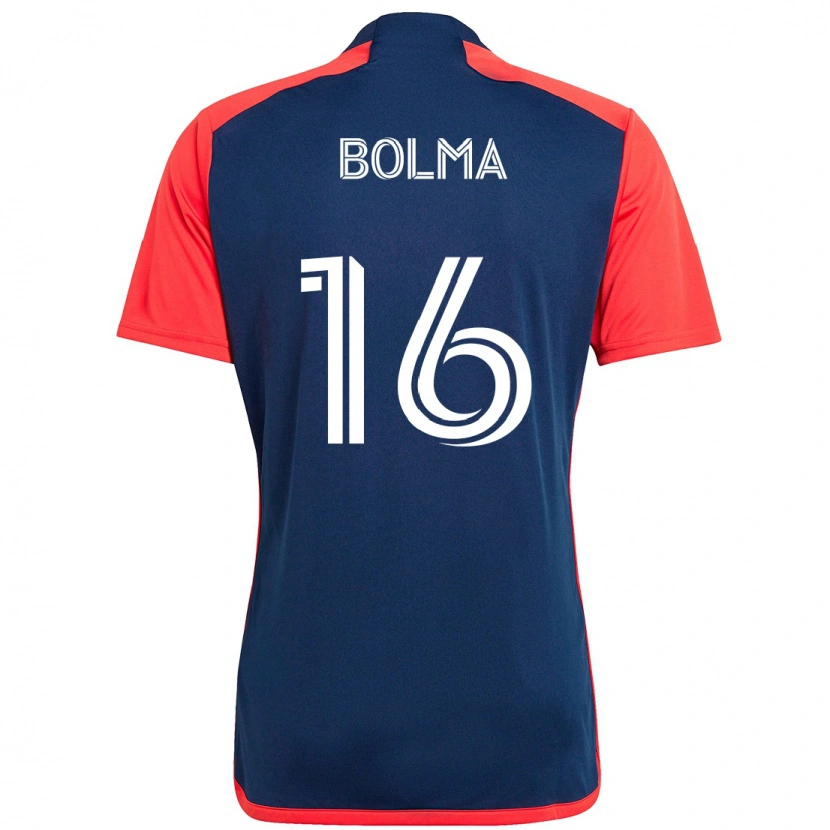 Danxen Kvinder Josh Bolma #16 Hvid Blå Hjemmebane Spillertrøjer 2025/26 Trøje T-Shirt