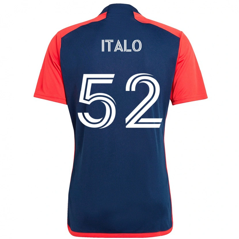 Danxen Kvinder Ítalo #52 Hvid Blå Hjemmebane Spillertrøjer 2025/26 Trøje T-Shirt