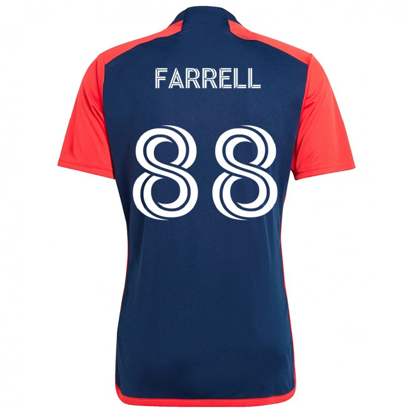 Danxen Kvinder Andrew Farrell #88 Hvid Blå Hjemmebane Spillertrøjer 2025/26 Trøje T-Shirt