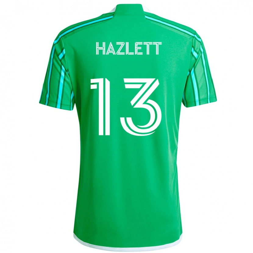 Danxen Kvinder Kimberly Hazlett #13 Lyseblå Hjemmebane Spillertrøjer 2025/26 Trøje T-Shirt